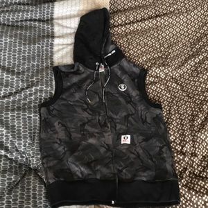 BAPE Hooded Vest